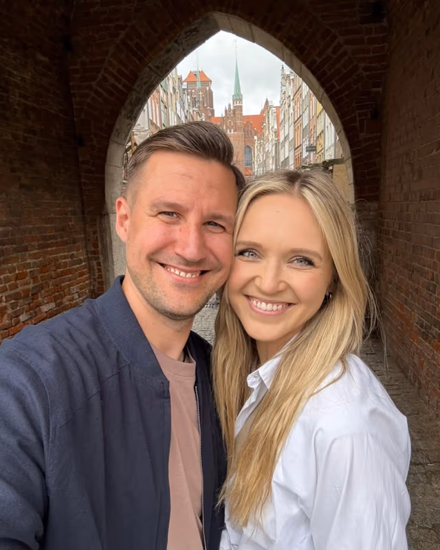 Portret Moniki i Marcina Gomułków, twórców projektu „Początek Wieczności”